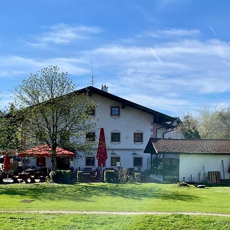 Ferienwohnung Gasthaus Zur Post Breitbrunn am Chiemsee Exterior foto